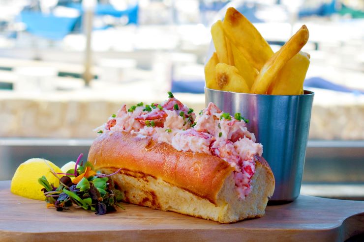 sally's fish house lobster roll