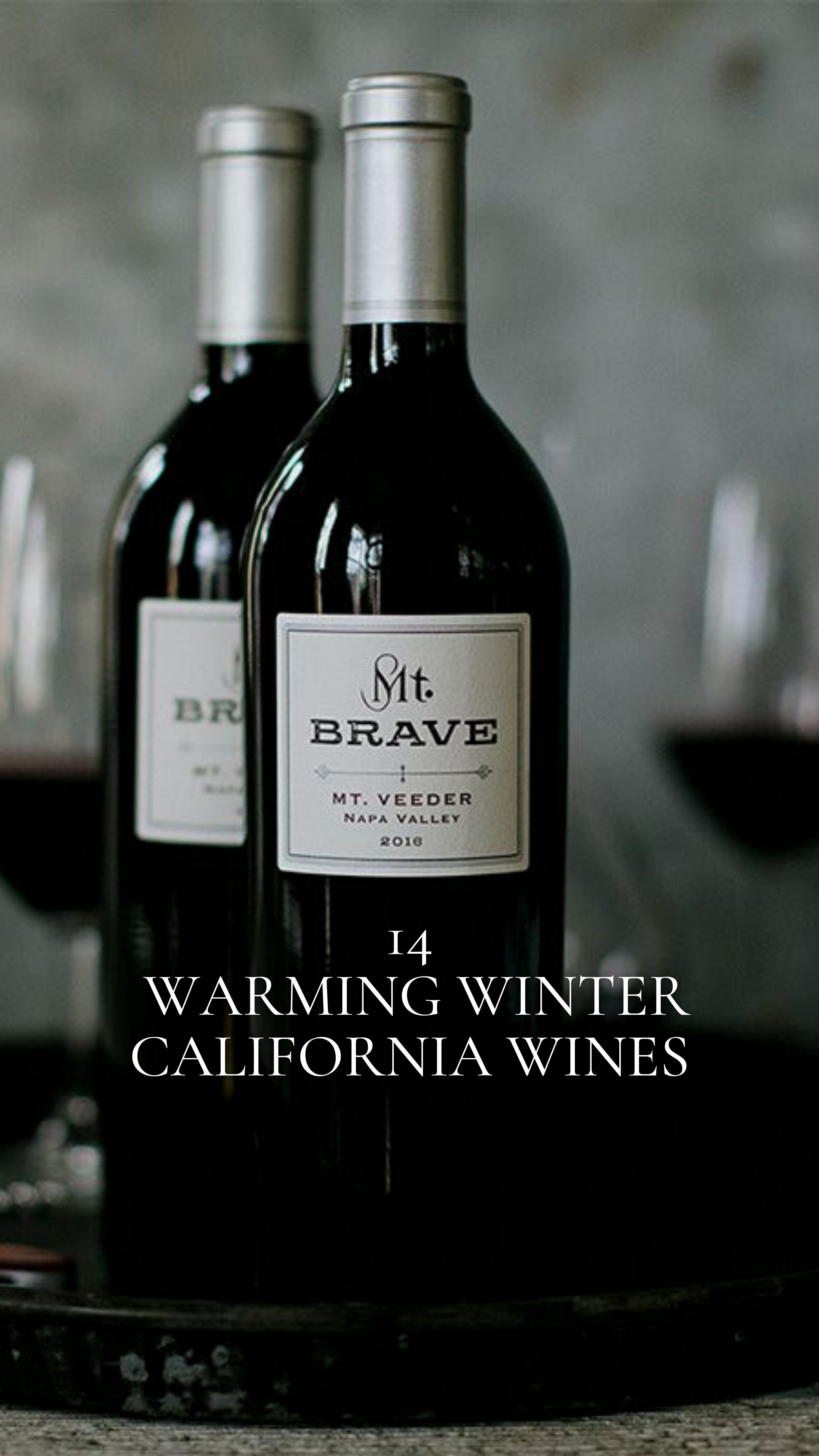 14 Warming Winter California Wines 🍷 Red wine is clearly the unofficial drink of cooler weather, and certainly the winter. These are some amazing California red wines to sip when temperatures start to dip. Click the link in our bio to read more!