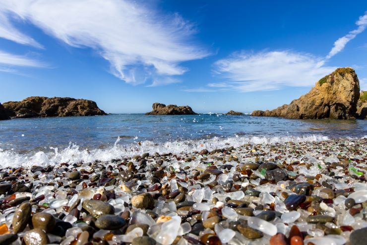 glass beach california
